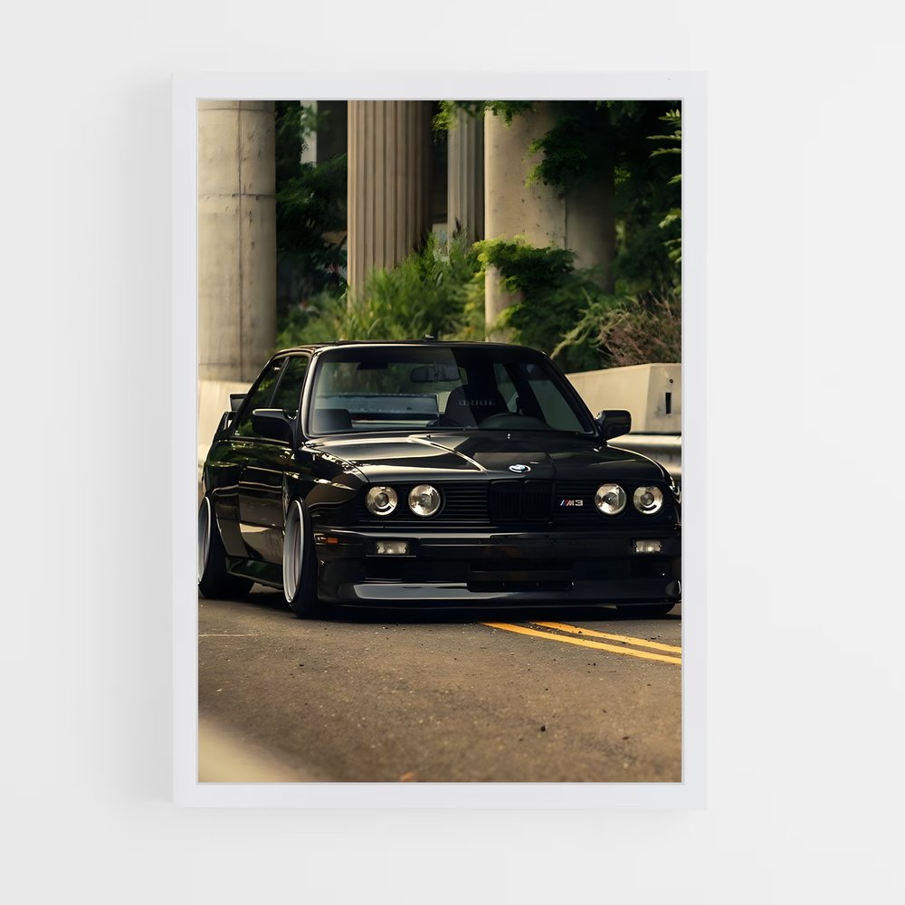 Poster Élégance puissance pittoresque – affiche BMW (vue 3)